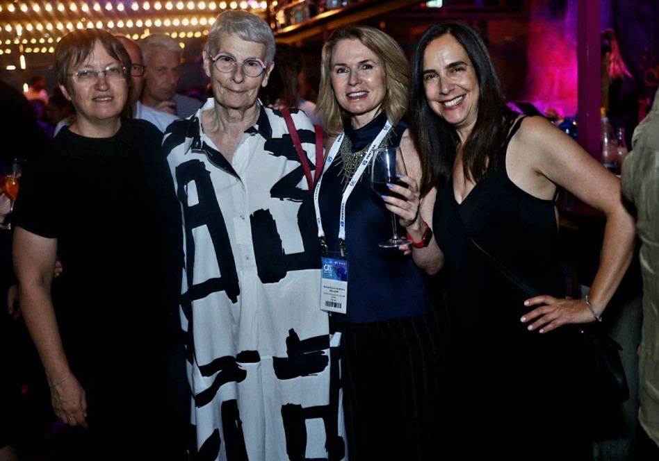 גילי דרוב-היישטיין, מיכל ברוורמן-בלומנשטיק, ארנה ברי ודורית דור   (צילום: שבוע הסייבר, אוניברסיטת תל אביב)