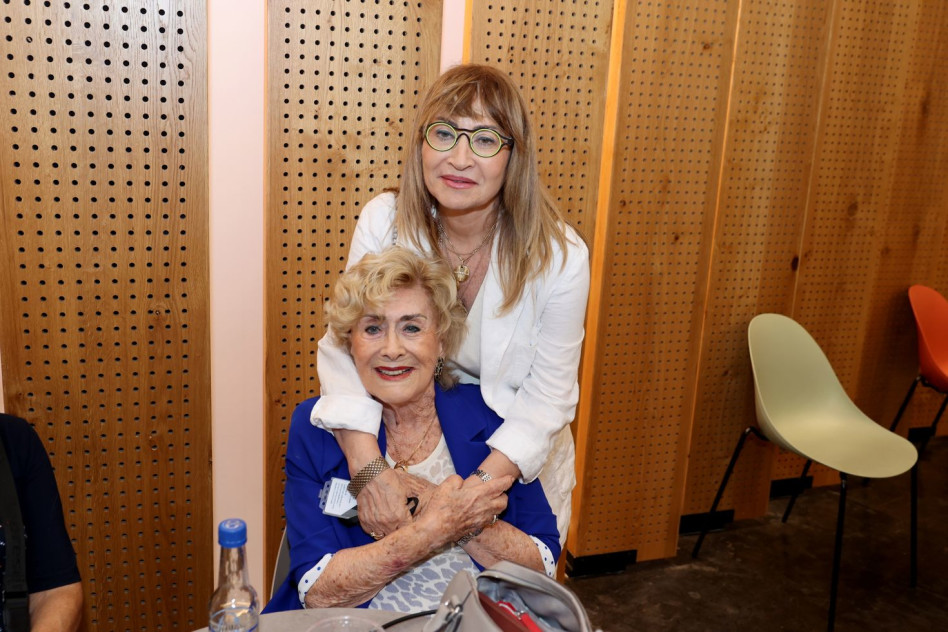 ציפי פינס ומרים זוהר (צילום: איציק בירן)