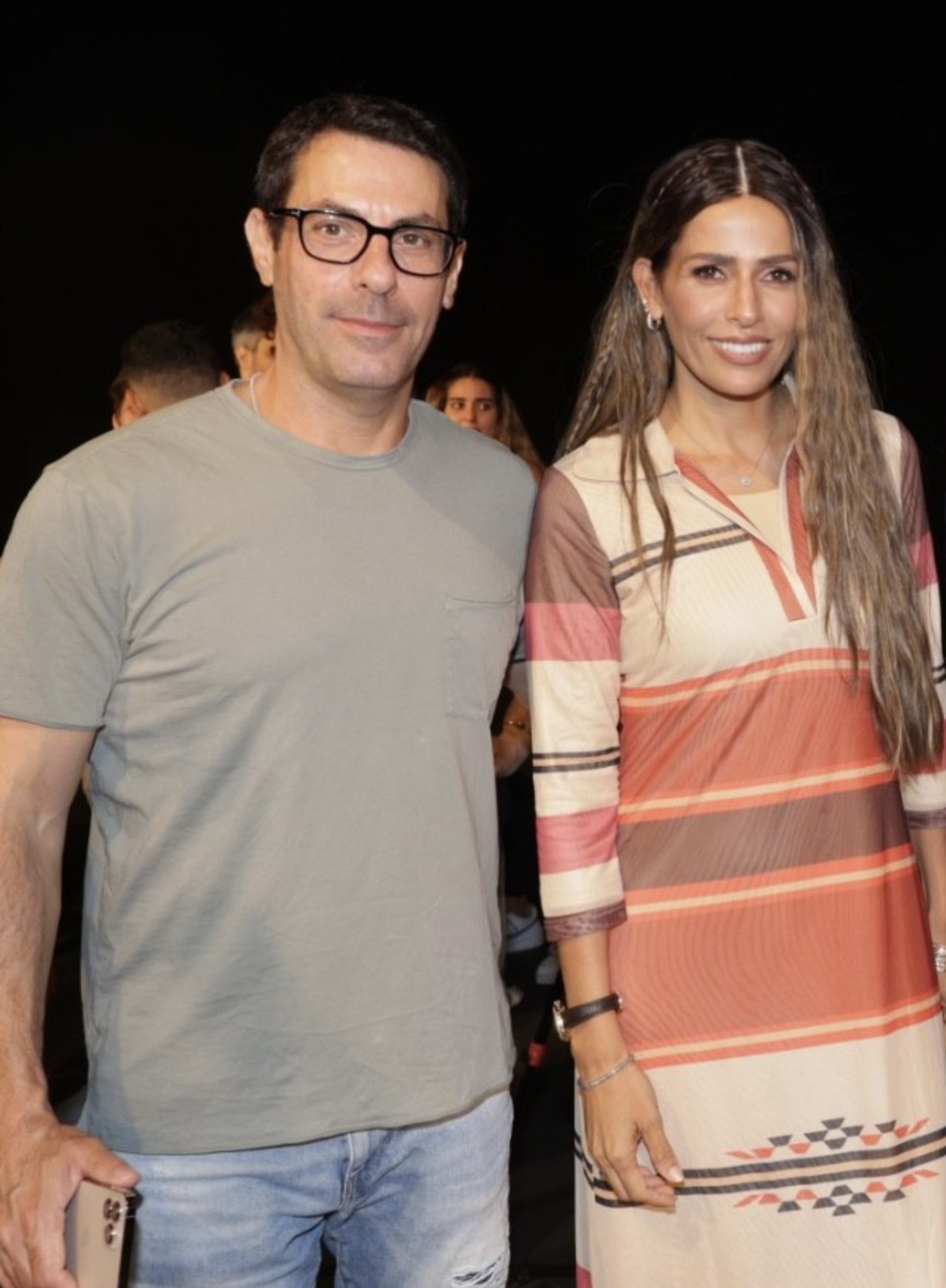 לינור אברג'יל ויואב גרוס (צילום: רפי דלויה)