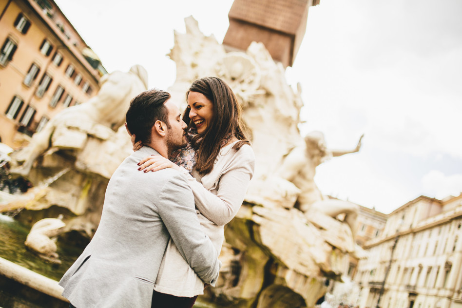 זוג מאוהב (צילום: אינגאימג')