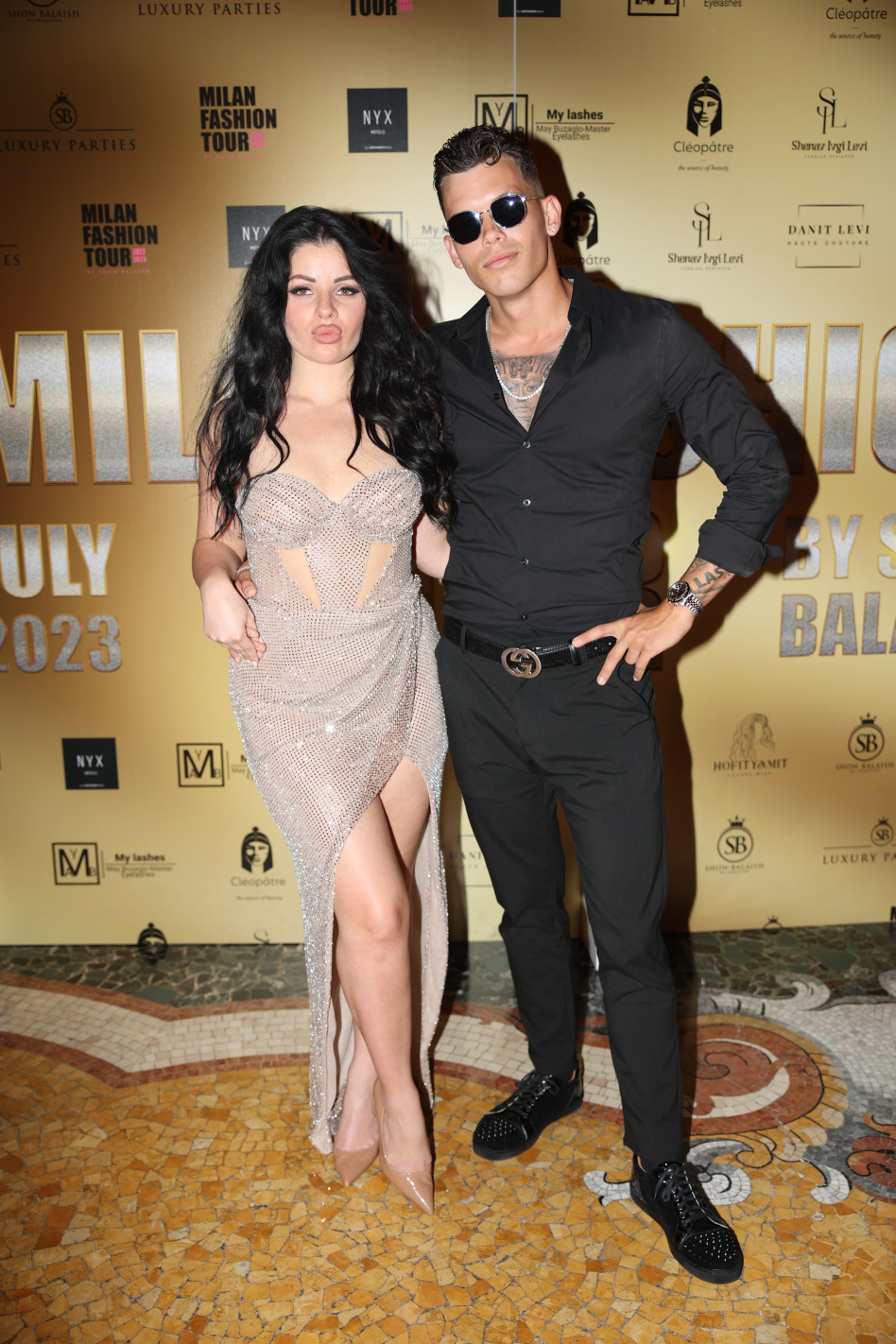 לאורה ולטנטינו ובן הזוג (צילום: אור גפן, יח''צ)