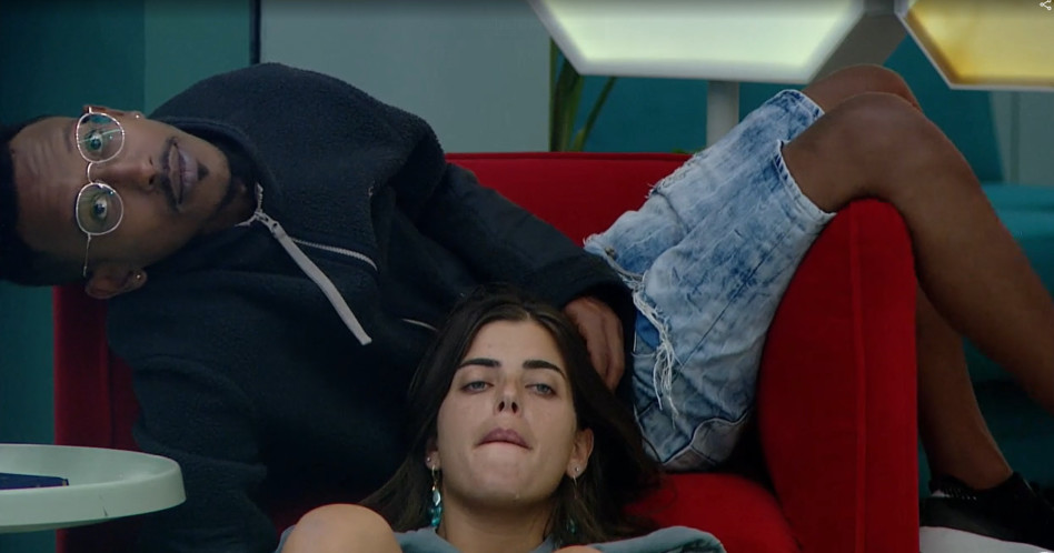 האח הגדול, ספיר ואברהם (צילום: צילום מסך רשת 13)