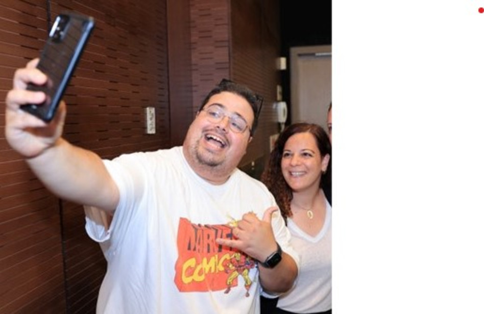 אורנית בן ישר ואוראל צברי (צילום: עמרי סגן)