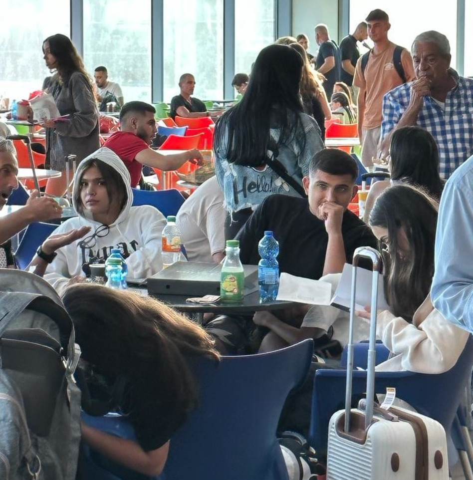 ליאם גולן בנתב''ג (צילום: פרטי)