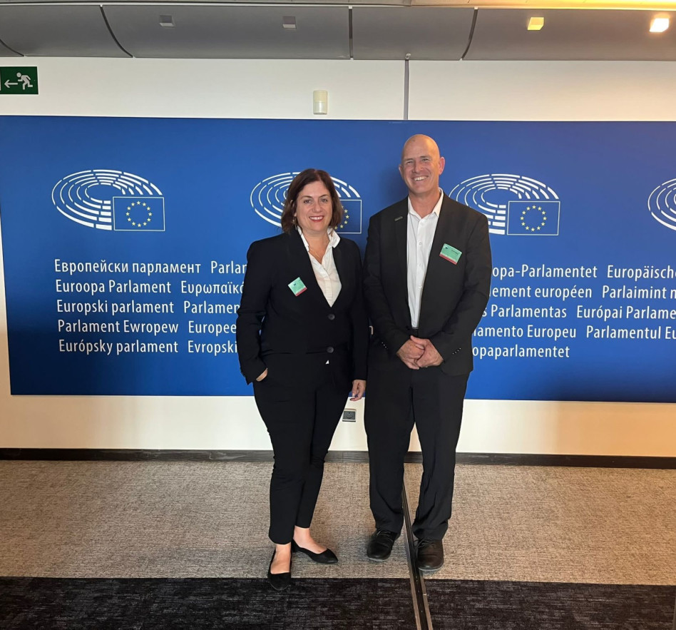 ערן בלצ'ינסקי וגלי ירום  (צילום: אלבום פרטי)