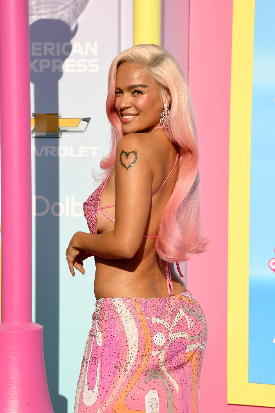 מהממת: הזמרת קרול ג'י (צילום: Jon Kopaloff/Getty images)