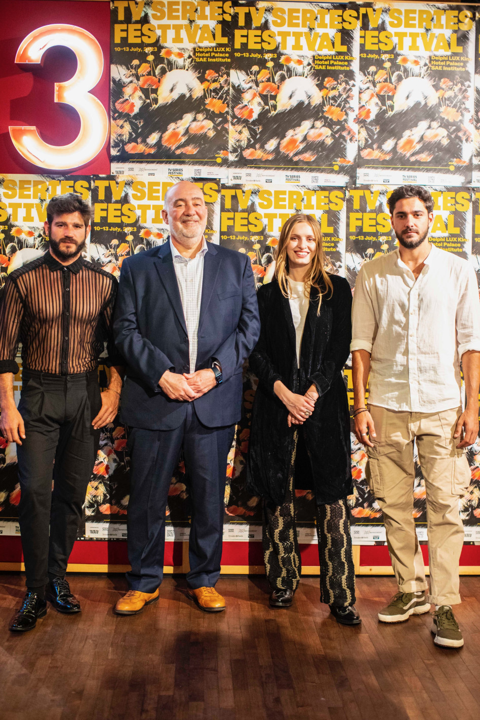 אמיר חורי, אנני שפירו, רון פרושאור ומאור שוויצר (צילום: רותי צונץ)