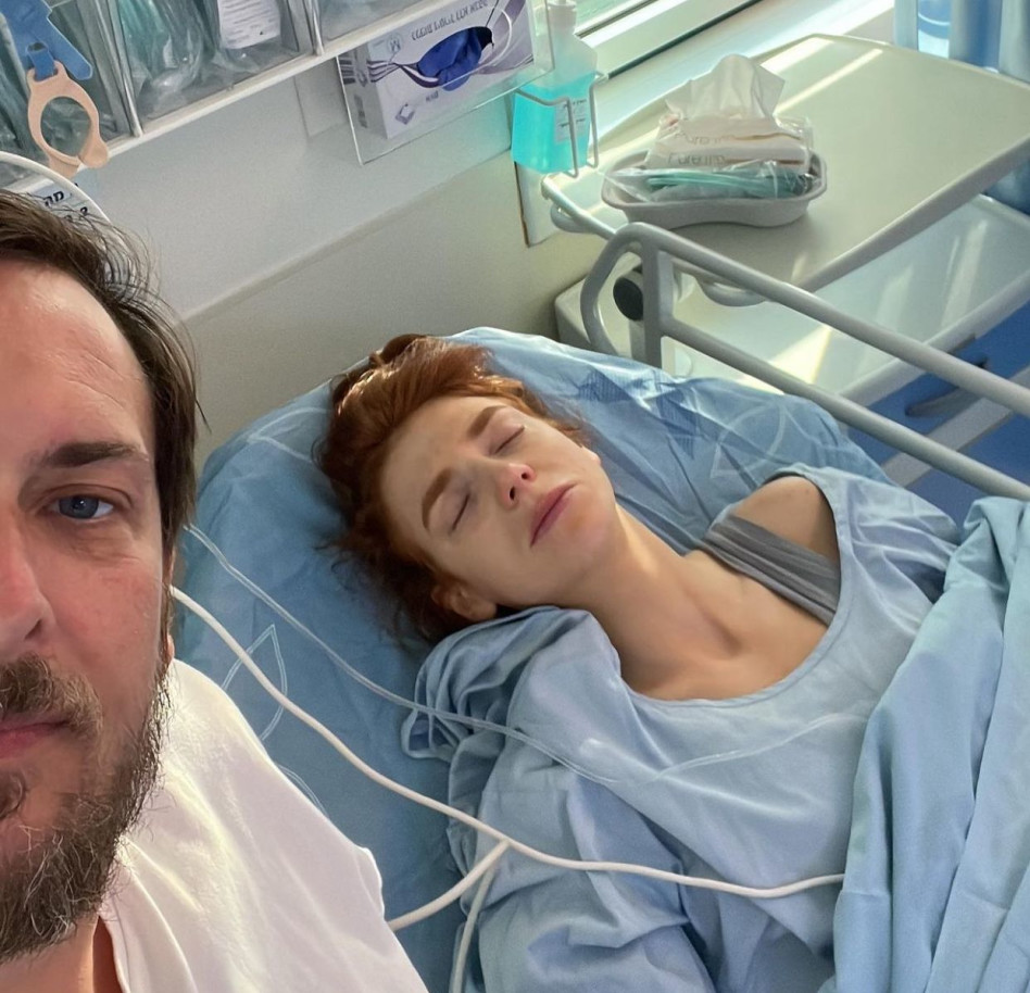 מאיה ורטהיימר ואסף זמיר (צילום: צילום מסך אינסטגרם)