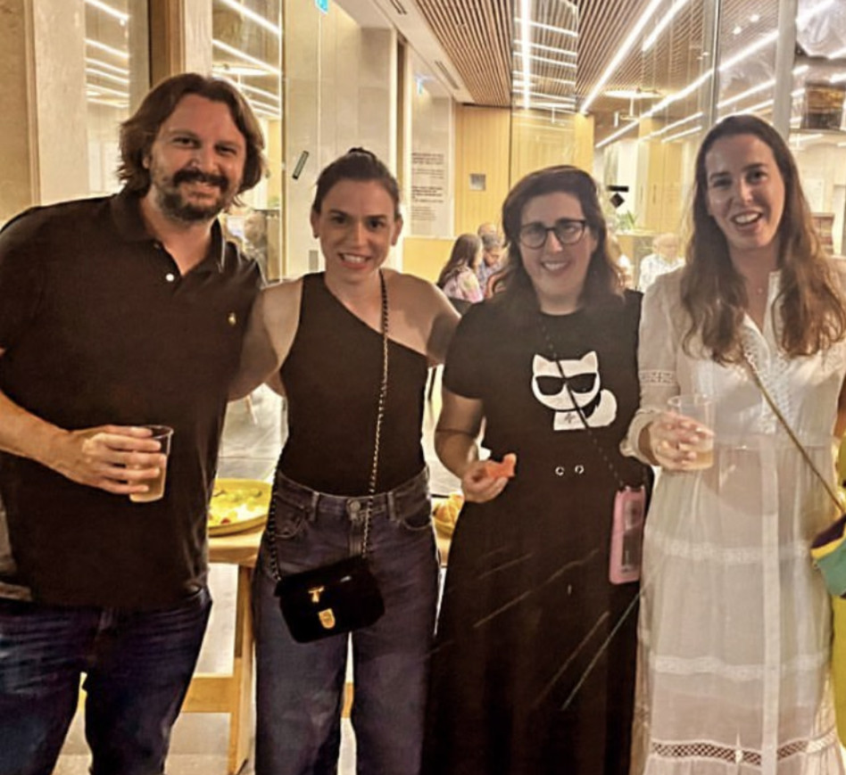 אליטל אריסון, סיון סבג, אליאן אלקון-קפלן וג'ייסון אריסון (צילום: קובי וולף)