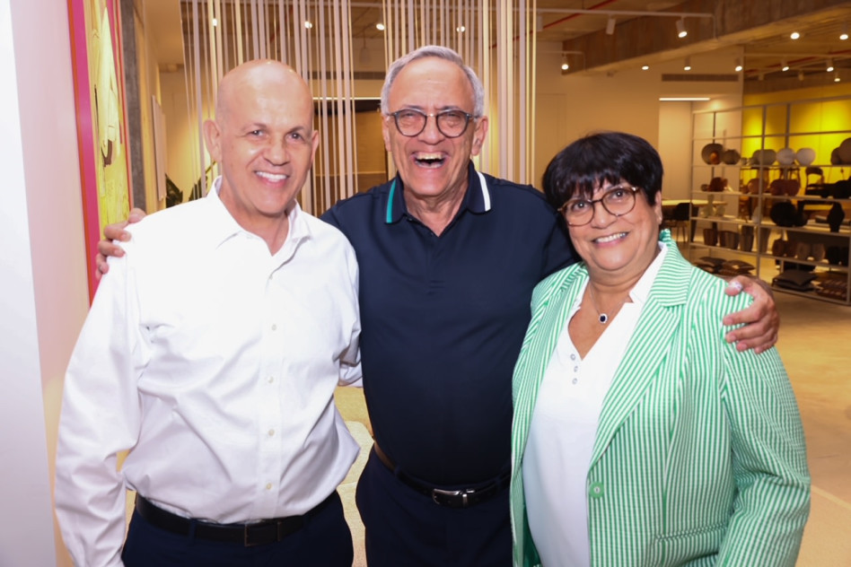 יוכי ועודד פלר ואלי גליקמן (צילום: לנס הפקות)