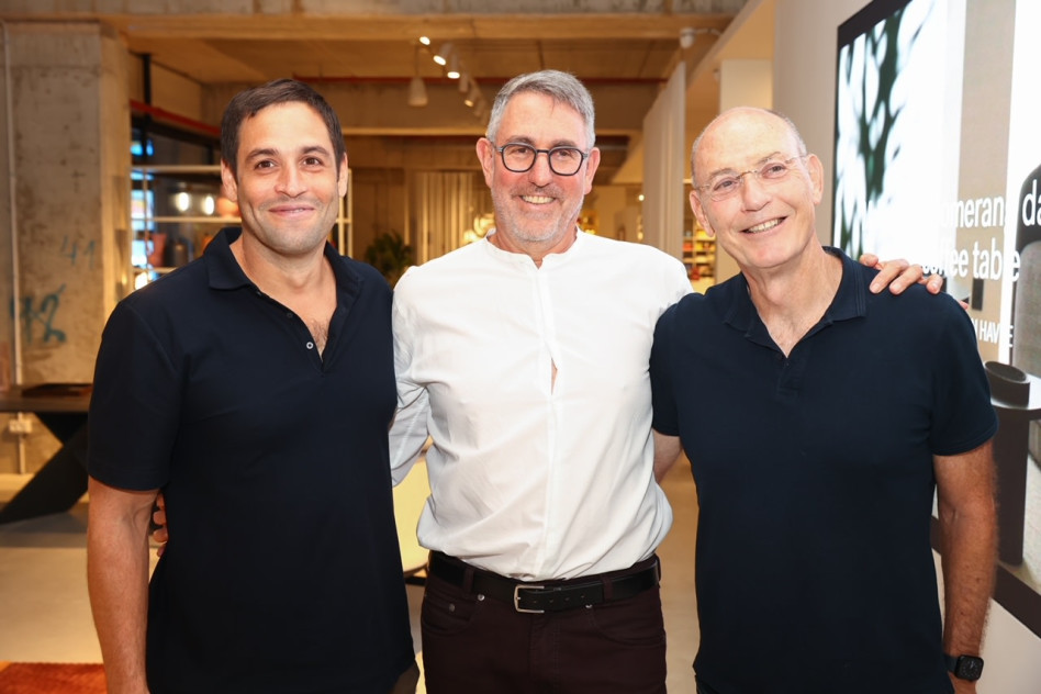 גבי רוטר, שוקי שוורץ ואריאל רוטר (צילום: לנס הפקות)