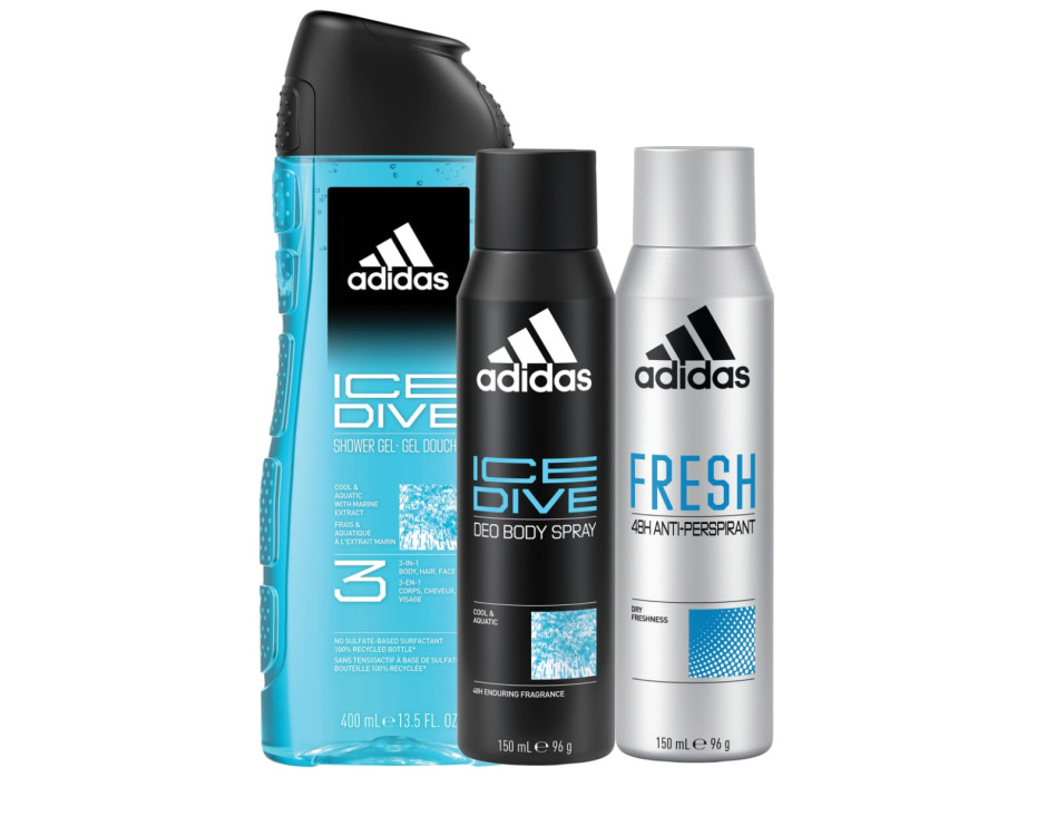 סדרת טיפוח לגבר adidas, אדידס (צילום: יח''צ)