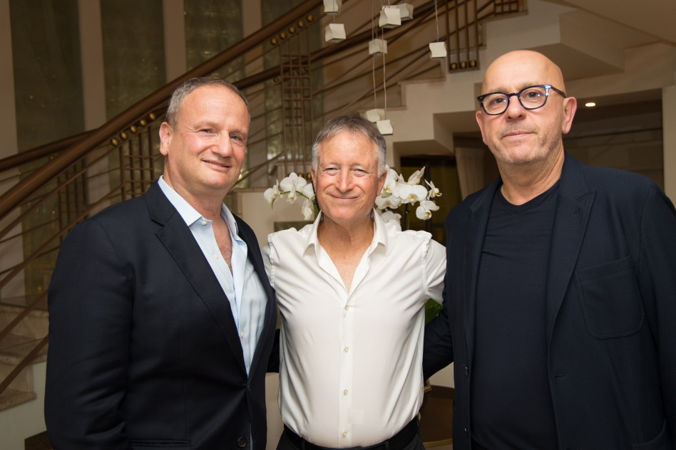 גיל אגמון, ראם עמינח והראל לוקר (צילום: משה מנגן)