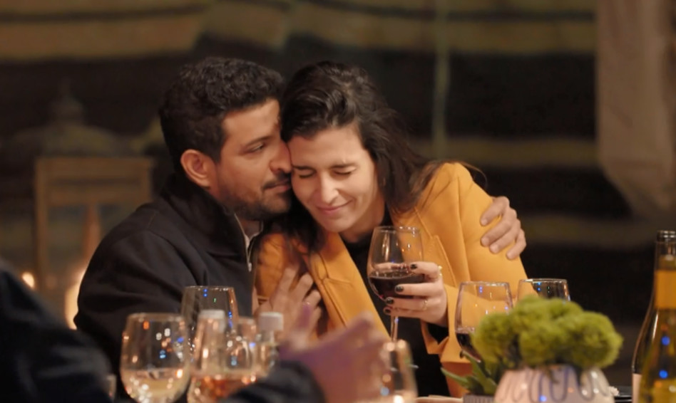 מור ושניר, חתונה ממבט ראשון (צילום: צילום מסך קשת 12)