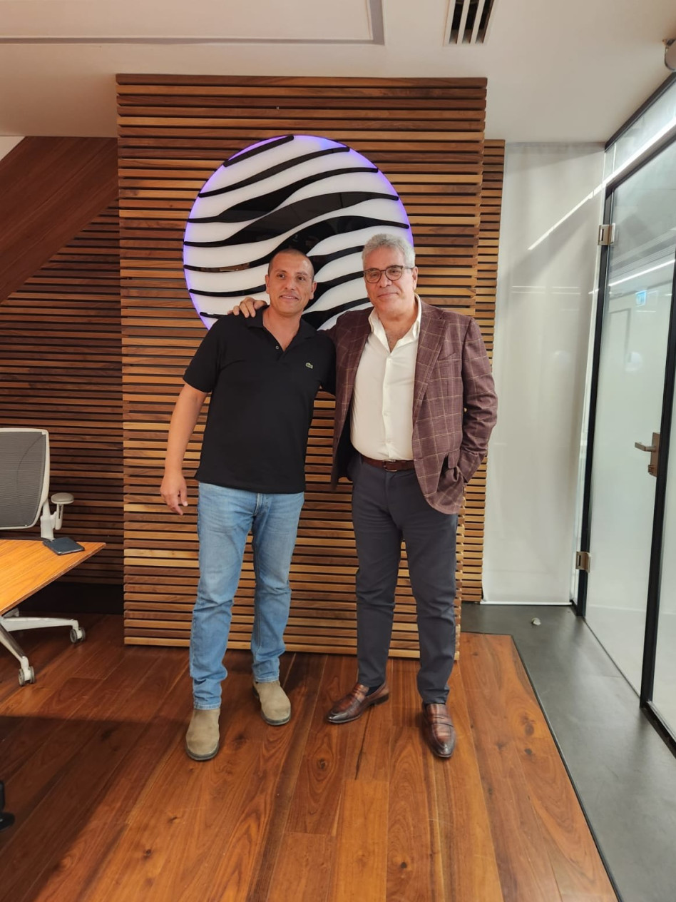 משה ממרוד ועמיחי ערבה&nbsp; (צילום: באדיבות תדיראן)