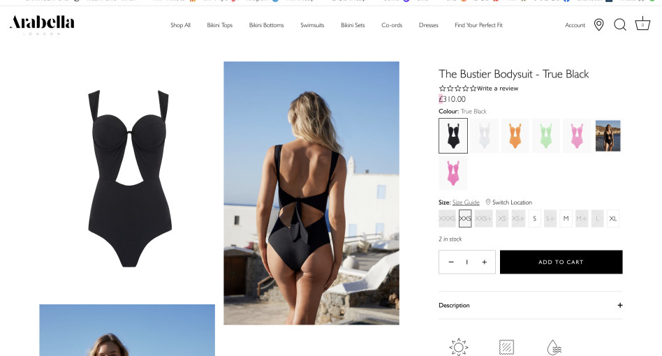 בזכות הפרסום של קורל? בקושי נשארו מידות (צילום: צילום מסך)