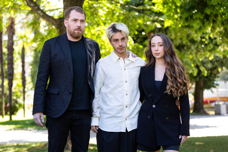 מיקה רייס, עידו טאקו ודני רוזנברג (צילום: אליה בינחאי)