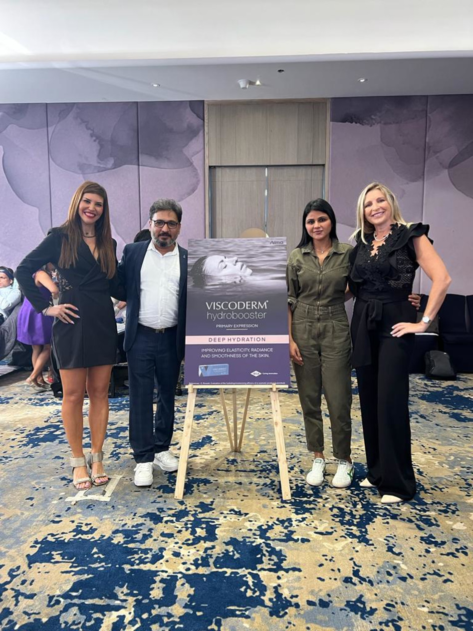 דוקטור להבית אקרמן, דוקטור פלגוני שאהה, עמית שוקה ודוקטור לי צור (צילום: רגיסטן שוהמה)