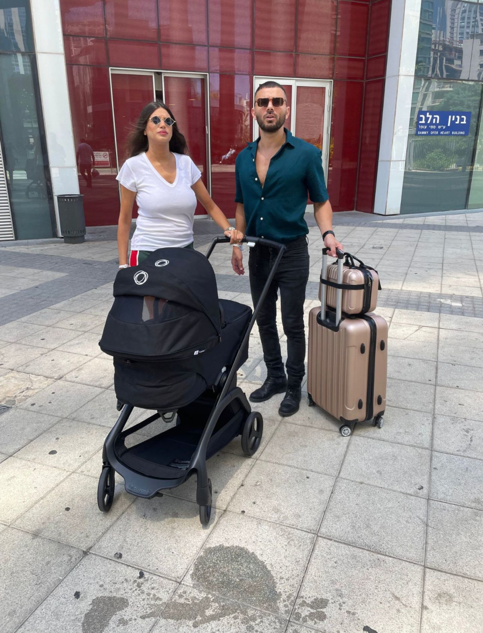 ישראל אטיאס ואשתו נעמי (צילום: צ'ינו)