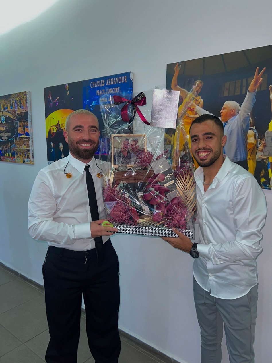 יוסף חן ועומר אדם (צילום: ללא קרדיט)