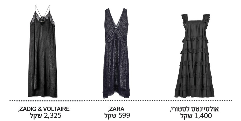 שמלה שחורה לקיץ  (צילום: יחצ)