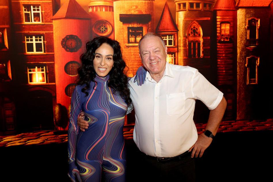 שמואל דונרשטיין וריטה&nbsp; (צילום: איציק בירן)