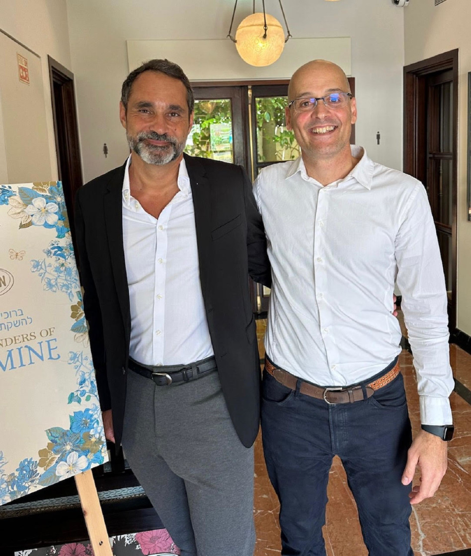 ירון לוי וג'ופרי שרטייה (צילום: יח''צ סבון)