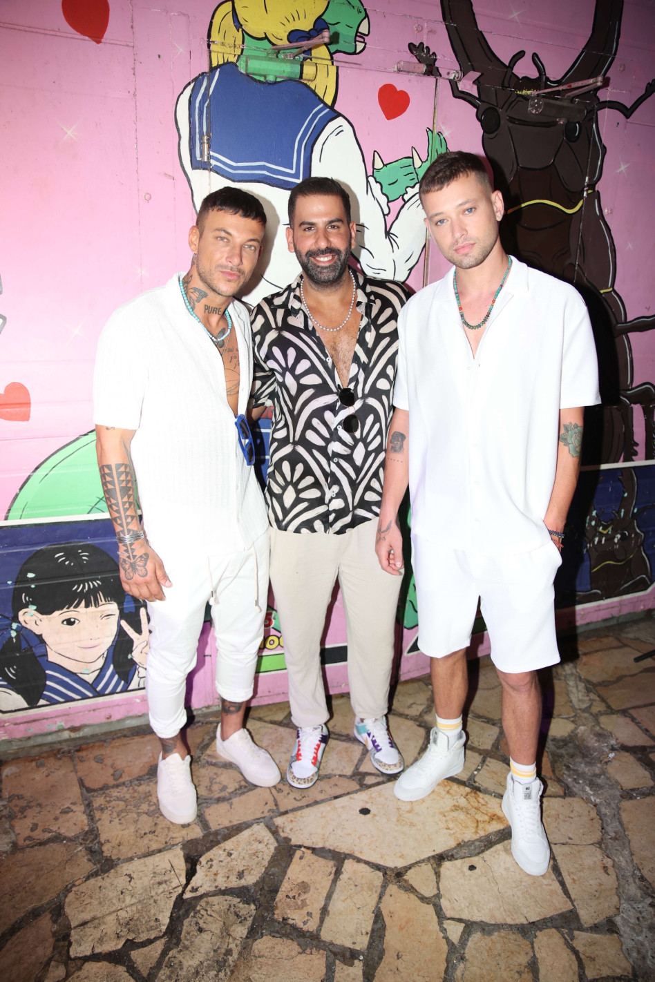 און רפאלי, אליאור אסלן וג'וזי זירה (צילום: אור גפן)