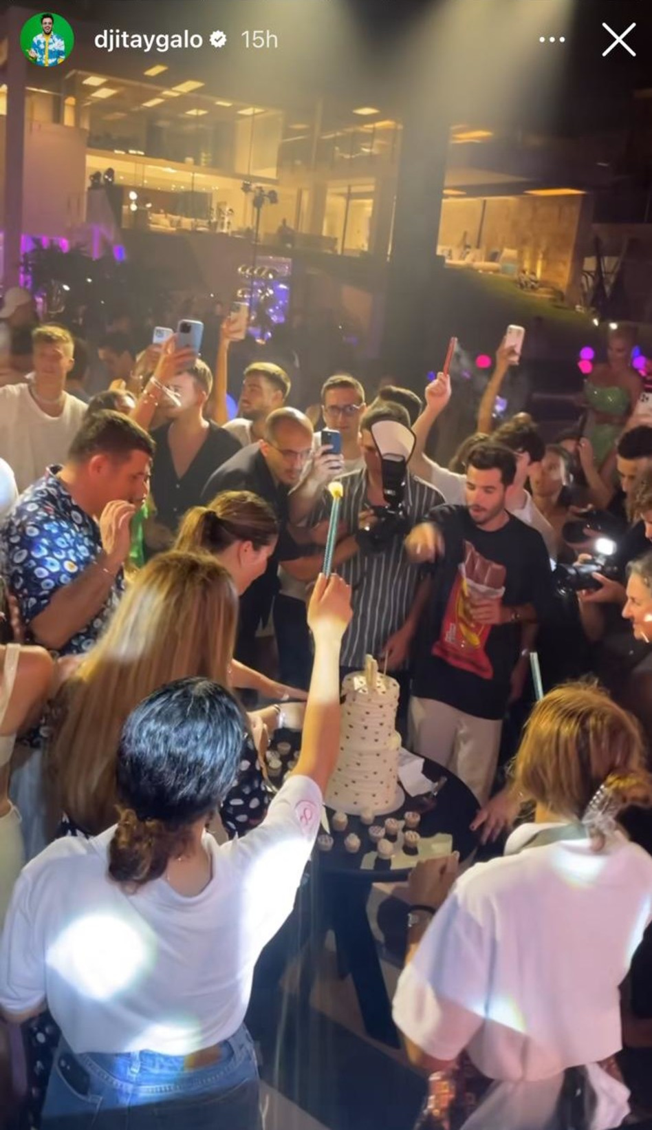 חגיגות יום ההולדת של יולי שגיא (צילום: צילום מסך אינסטגרם)