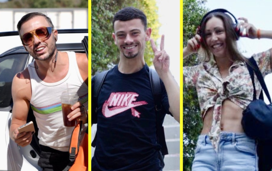 נינה סול, ארטיום ליאסקובסקי וחיים פרשטיין (צילום: רגב זרקה)