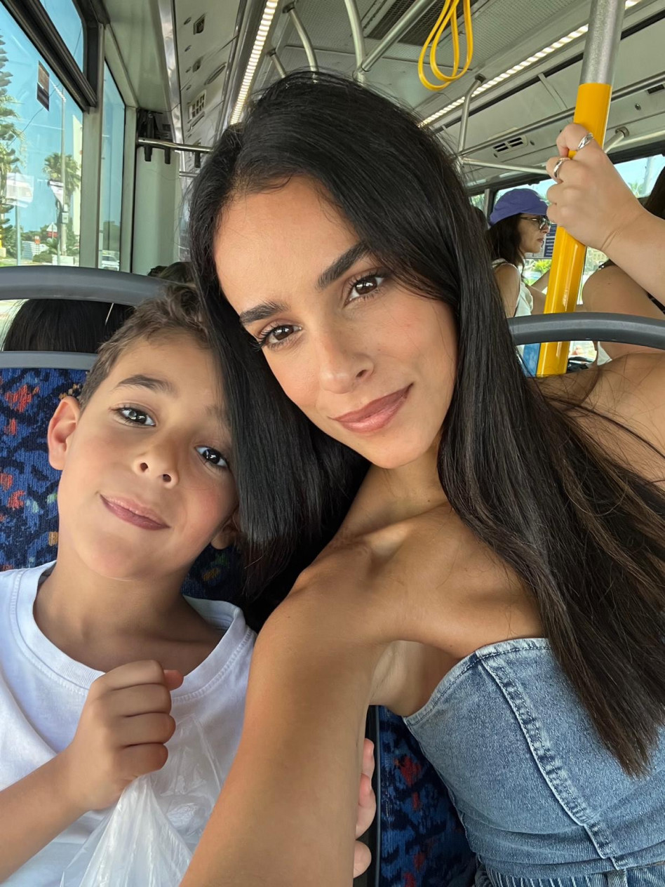 אורטל עמר ותו פרינס תבורי (צילום: פרטי)