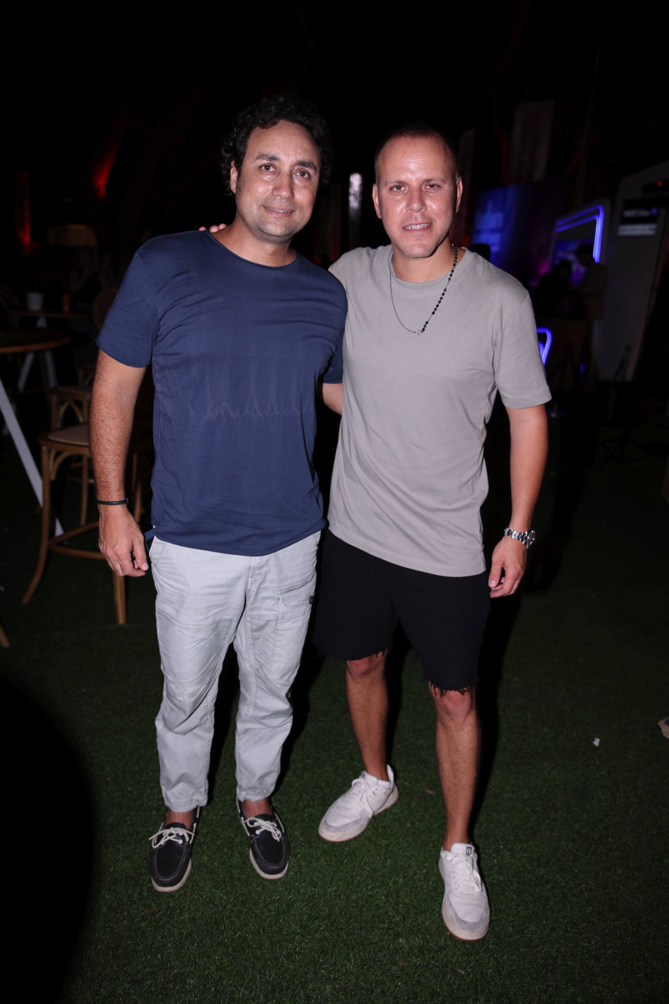 אסף אזולאי ודודו בן אבי (צילום: אור גפן)