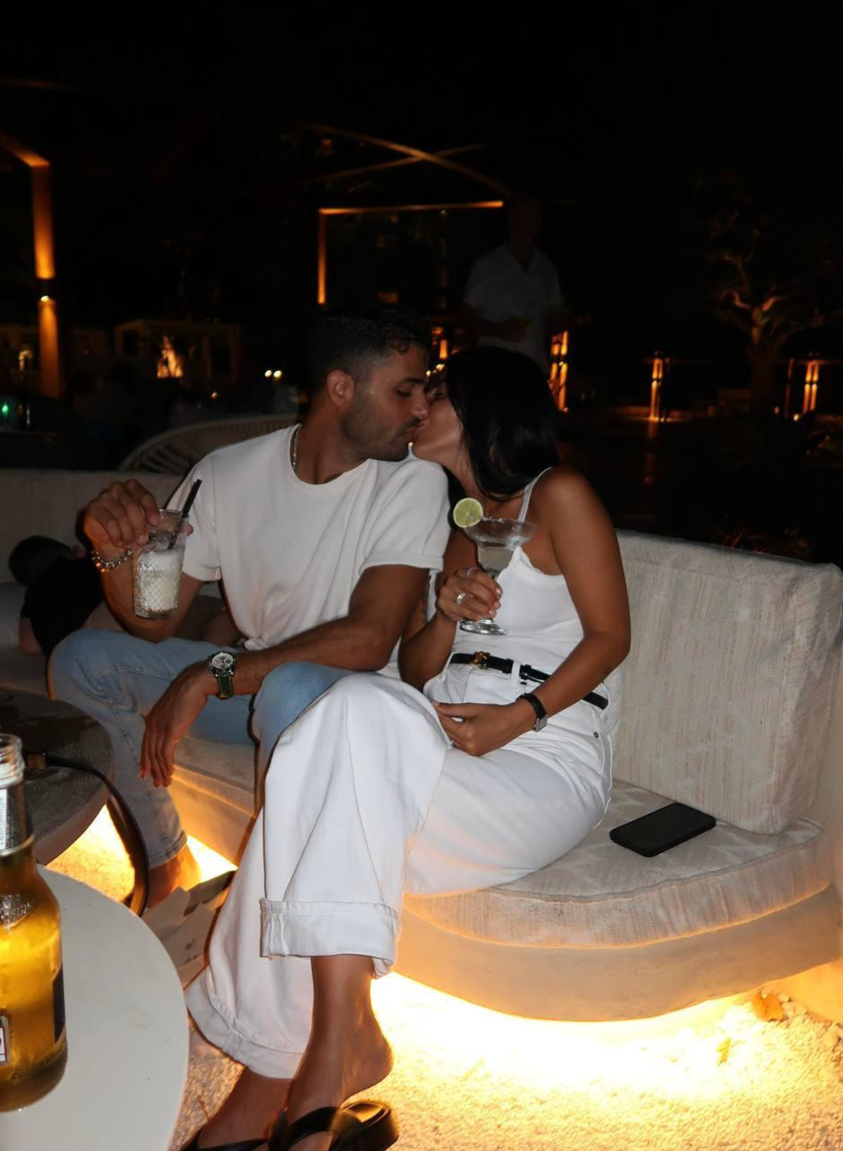 אליאב טעטי ובר כהן בחופשה בדובאי (צילום: צילום מסך אינסטגרם)