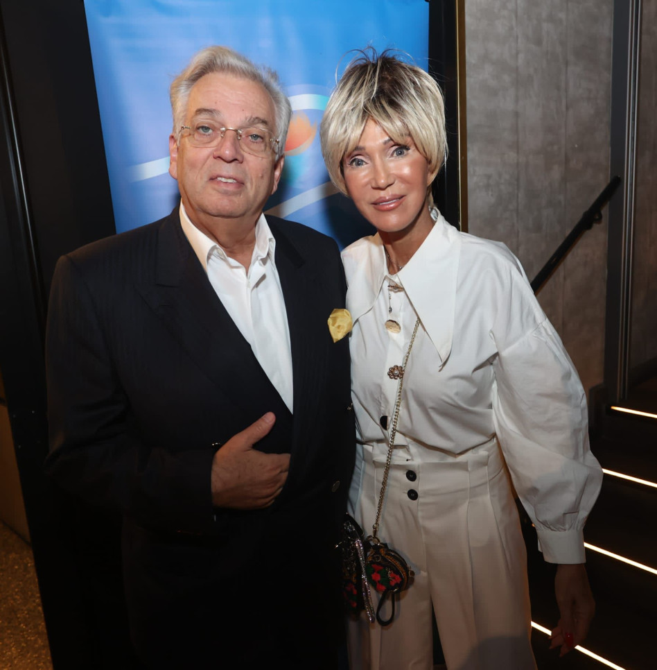 עירית אורן-גונדרס ואהרון פרנקל (צילום: גיל נחושתן)