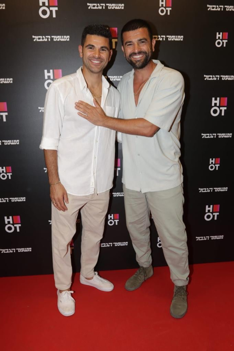 עמוס תמם ואחיו מאיר תמם (צילום: ענת מוסברג)