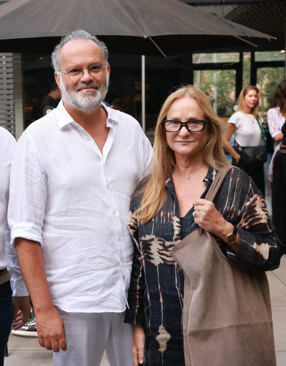 אירנה קרוננברג ואלון ברנוביץ (צילום: טל שחר)