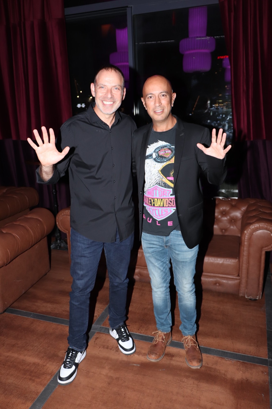 אבי יששכרוף ואילן סיגל (צילום: ניר פקין)