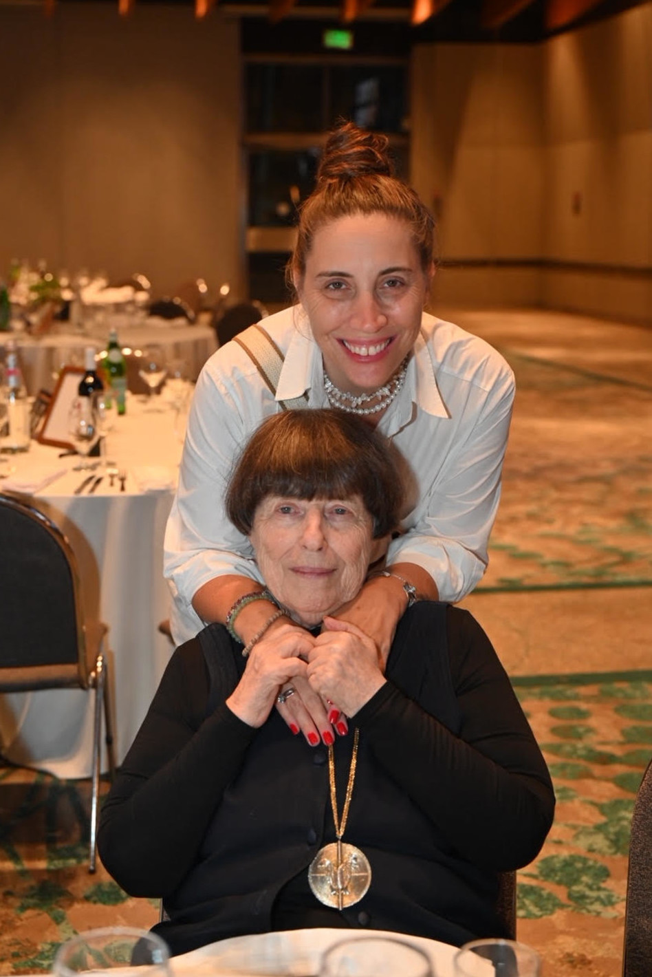 דושי לייטרסדורף ורינה מאיר  (צילום: אוהד הרכס ואיתי בלסון, מכון ויצמן למדע)