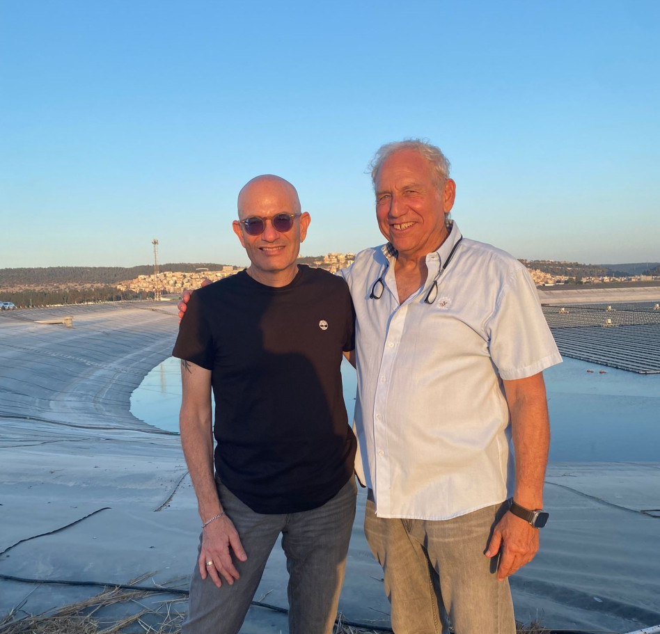 רני ליפשיץ ויועד לודר  (צילום: טראלייט)