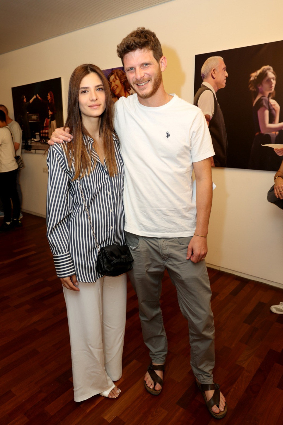 אורי איזק ונוי בר (צילום: איציק בירן)