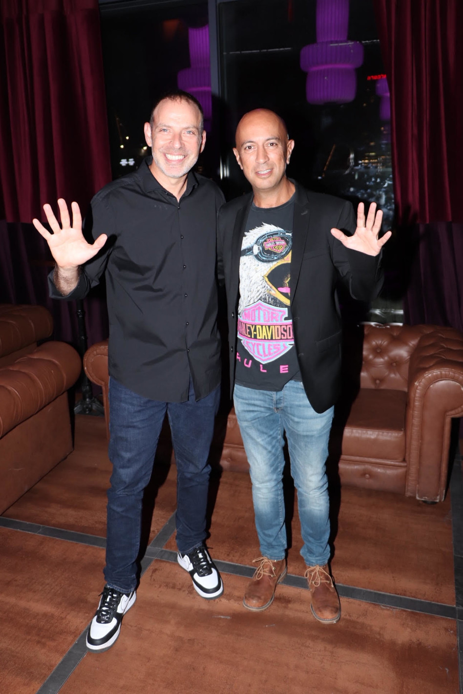 אבי יששכרוף ואילן סיגל (צילום: ניר פקין)