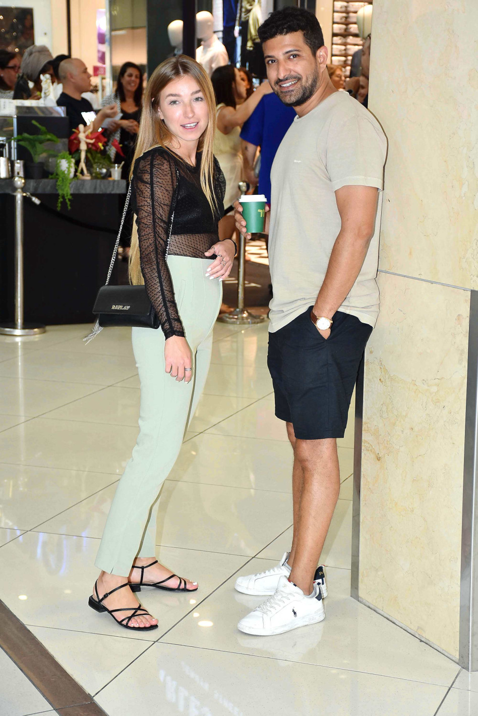 שניר שלו, אינה וידמוב (צילום: אמיר מאירי)