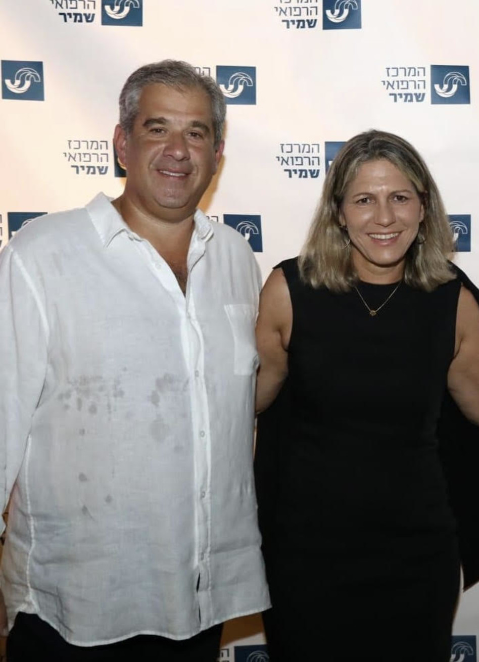 אסנת לבציון-קורח ואסי שמלצר (צילום: יעל צור)