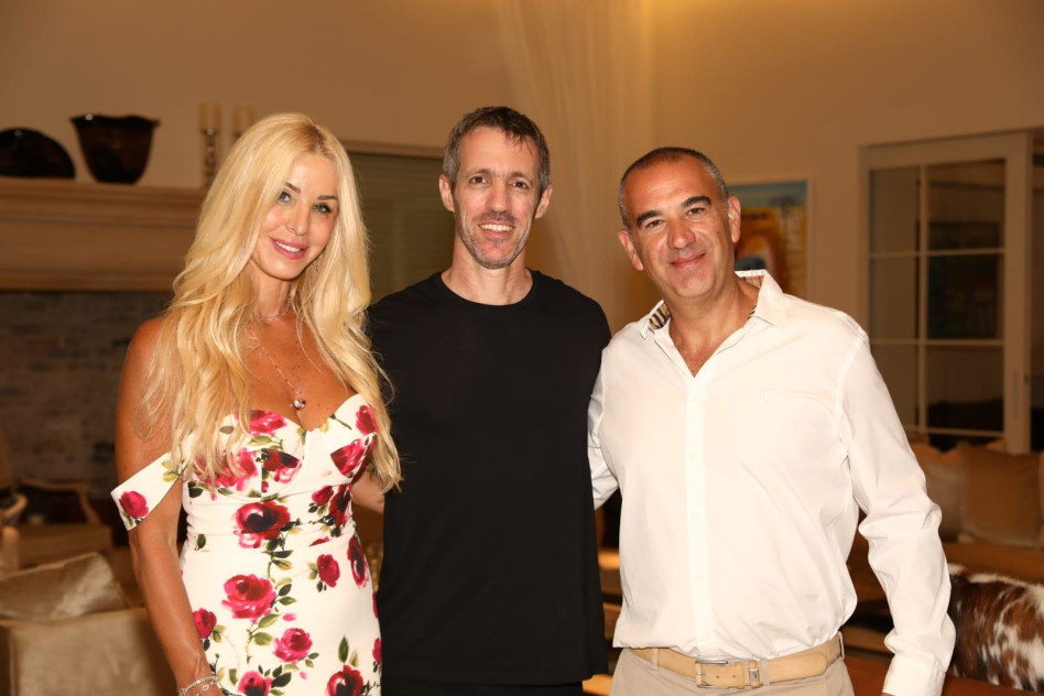 טובי שמלצר, נמרוד הראל ועופרה רייף שמלצר (צילום: יעל צור)