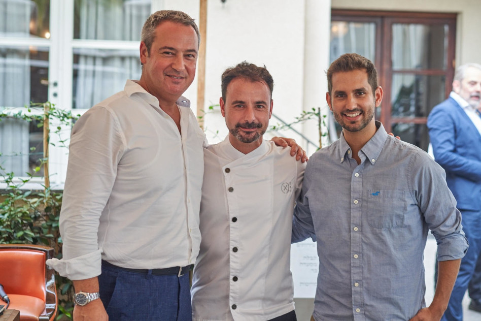 אדוארד קטרוץ, דויד גיל וירון ליברמן  (צילום: שירן כהן שי)