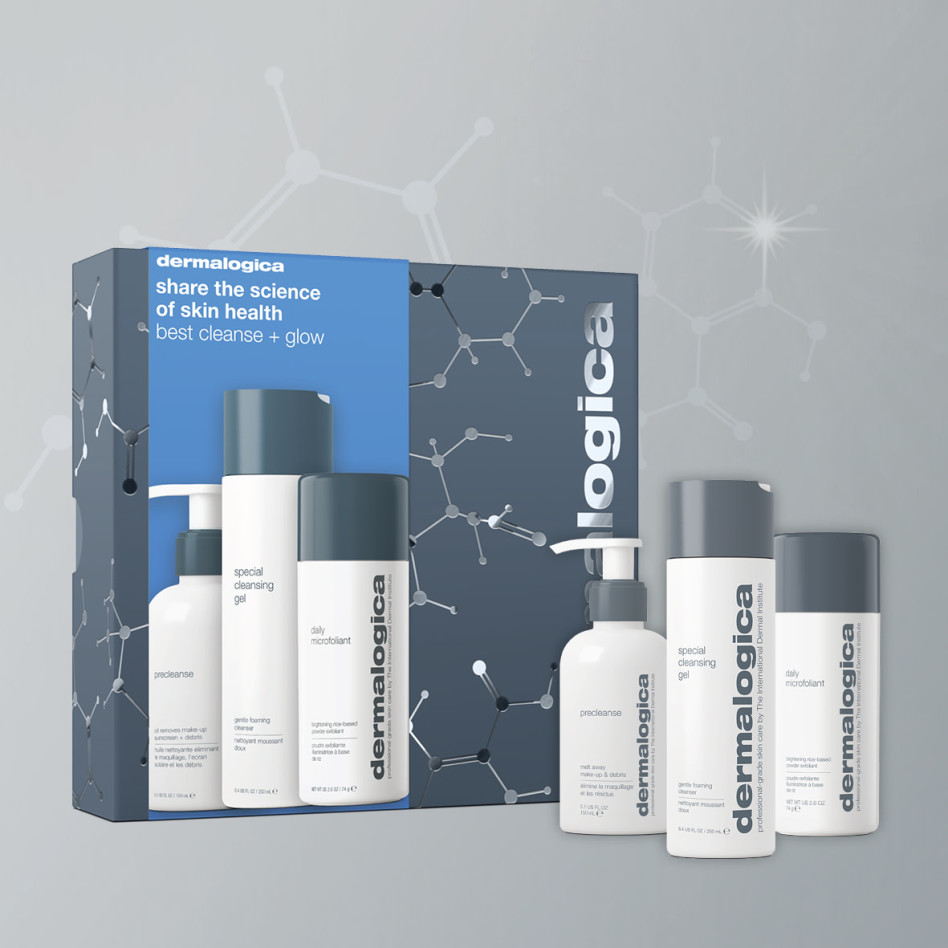 מארז תכשירי הדגל לעור בריא וזוהר. דרמלוגיקה (צילום: יחצ)