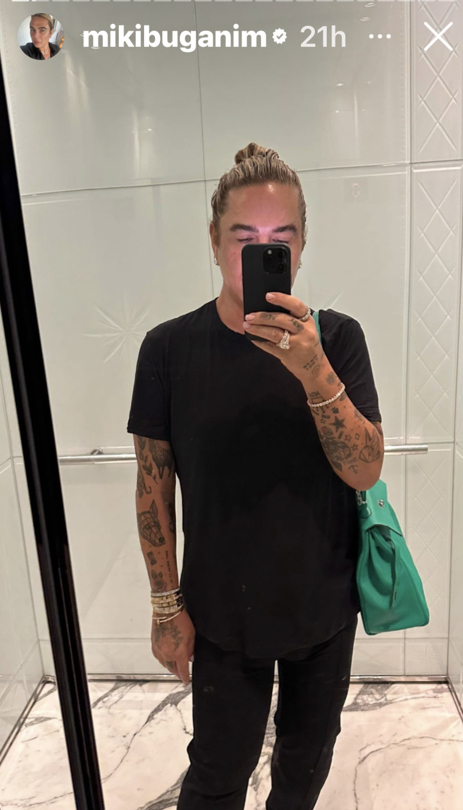 מיקי בוגנים (צילום: צילום מסך אינסטגרם)