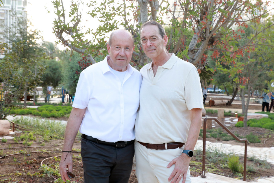 עמי כץ ומשה ויגדור (צילום: דנה קופל)