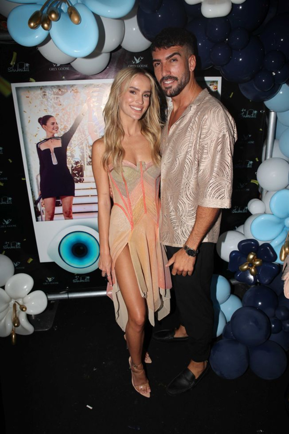 יפים. ניקול אורי בוטביניק ואורי כהן  (צילום: אור גפן)