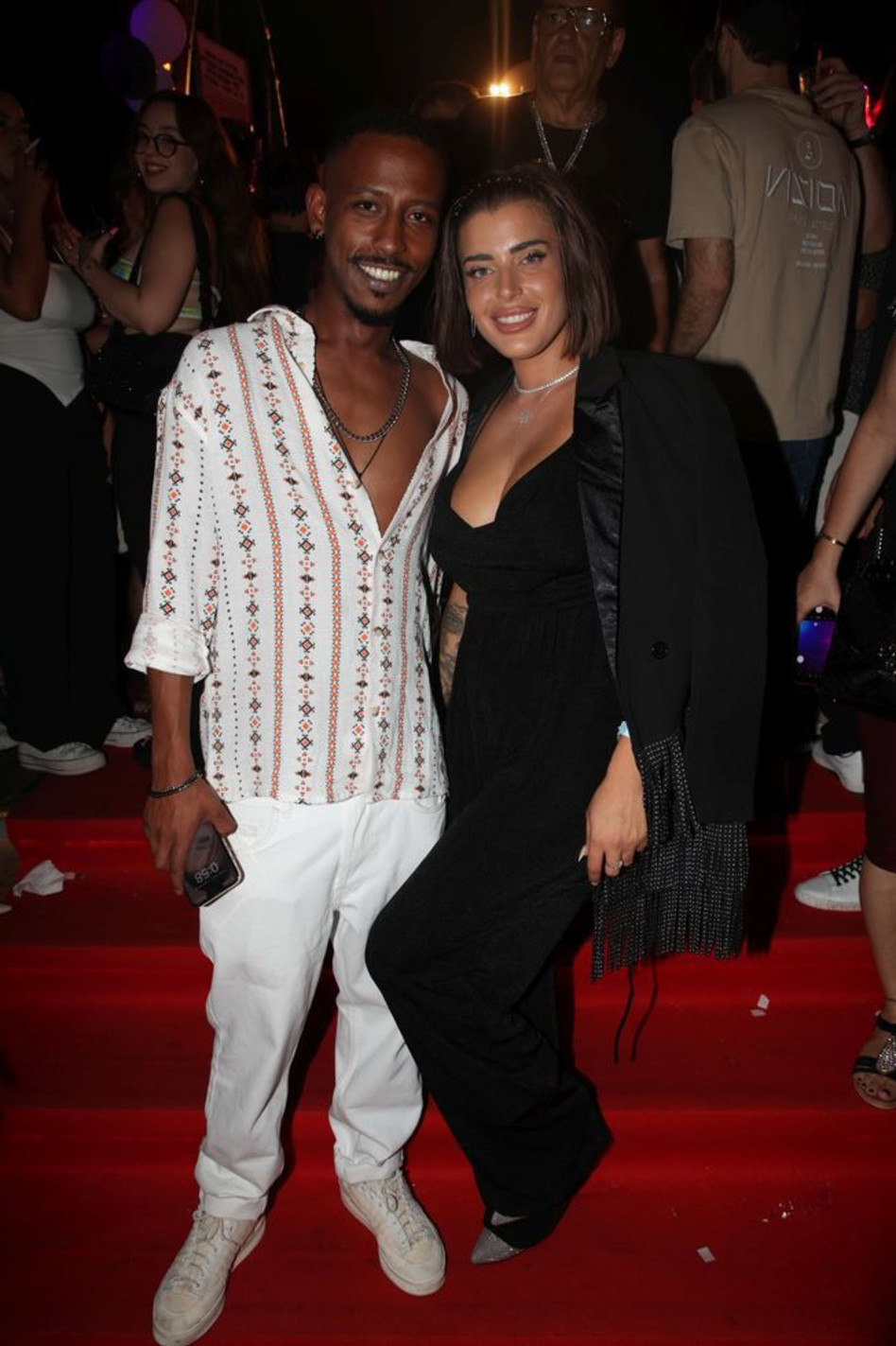 עברו לגור ביחד. ספיר בורגיל ואברהם אקלום (צילום: אור גפן)